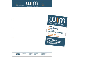 Briefpapier und Visitenkarten wim Service GmbH
